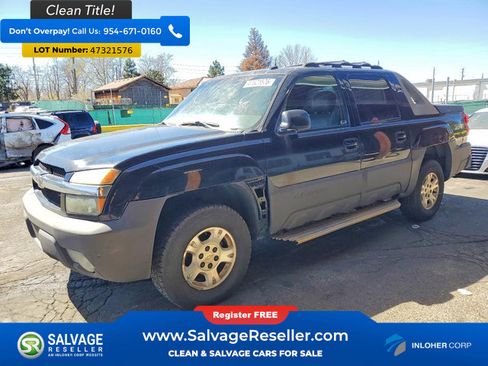 Used 2003 Chevrolet Avalanche 4x4 w/ Suspension Package, Off-Road image 1