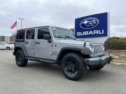 Used 2017 Jeep Wrangler Unlimited Sport w/ Quick Order Package 24S image 2