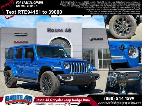 Used 2023 Jeep Wrangler Unlimited Sahara image 1