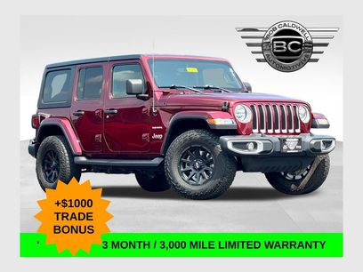 Used 2021 Jeep Wrangler Unlimited Sahara w/ Uconnect 4C Nav & Sound Group