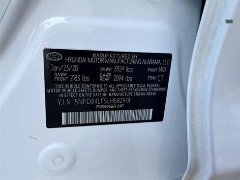 Used 2020 Hyundai Elantra SEL w/ Cargo Package (C1) FWD image 30