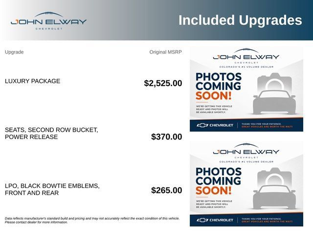 Used 2023 Chevrolet Tahoe LT w/ Luxury Package AWD/4WD image 2