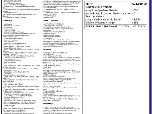 Used 2022 BMW M3 Competition image 79