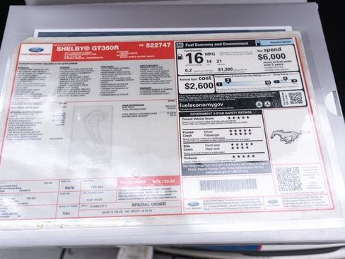 Used 2017 Ford Mustang Shelby GT350R w/ GT350R Equipment Group 920A RWD image 47