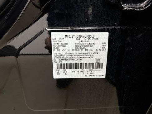 Used 2023 Lincoln Nautilus Reserve w/ Equipment Group 201A image 20