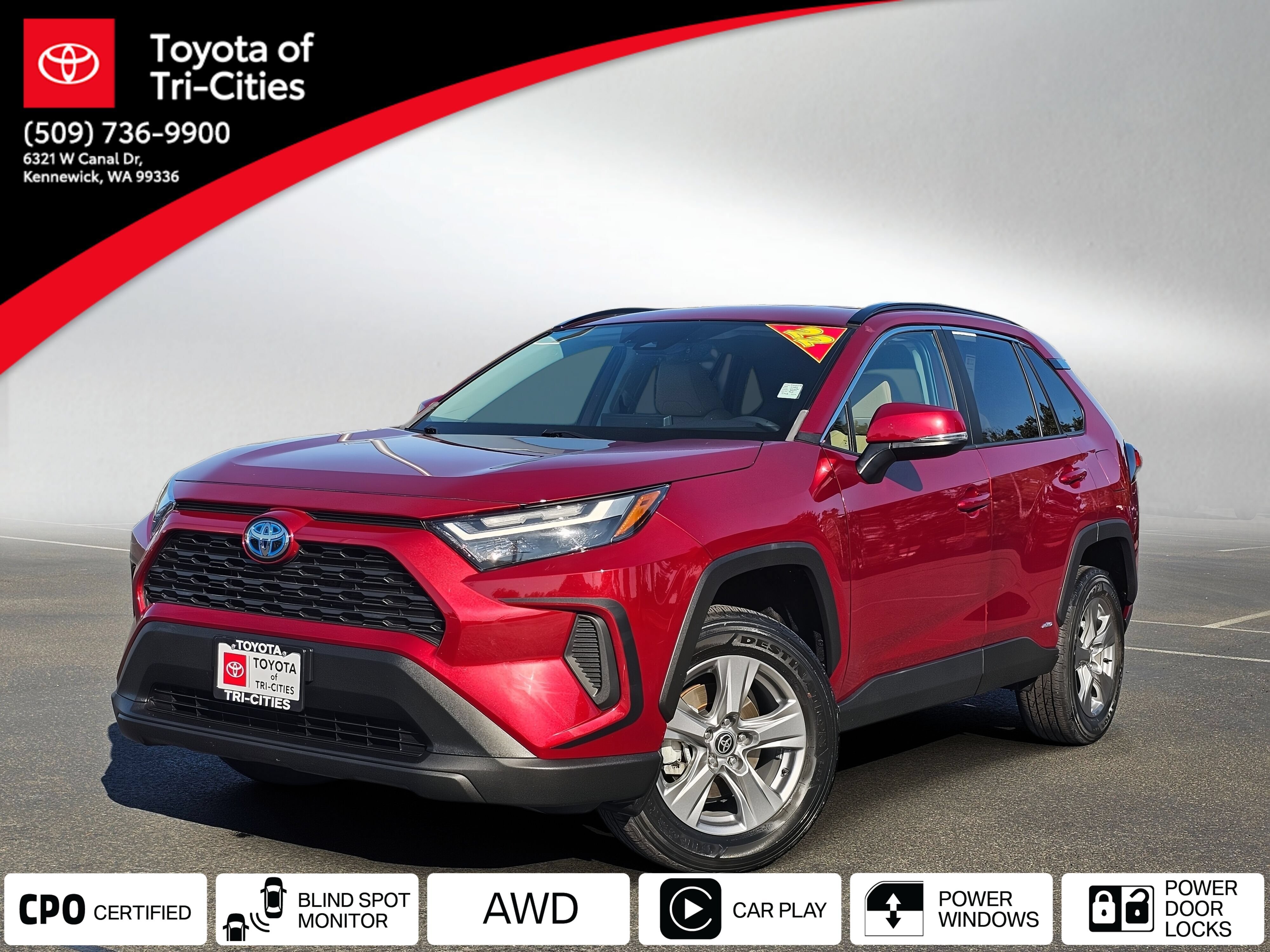Certified 2022 Toyota RAV4 XLE w/ XLE Grade Weather Package AWD/4WD image 1
