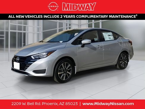 New 2025 Nissan Versa SV w/ Trunk Package image 1