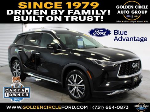Used 2022 INFINITI QX60 Sensory w/ Cargo Package AWD/4WD image 1