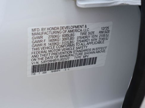 Certified 2026 Acura MDX Type S AWD/4WD image 21