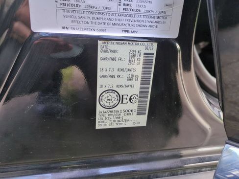 Used 2019 Nissan Murano SV AWD/4WD image 35