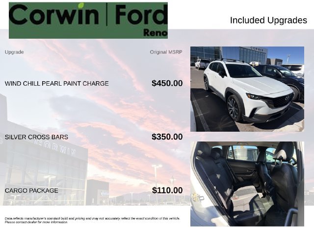Used 2024 MAZDA CX-50 AWD 2.5 S w/ Cargo Package image 3