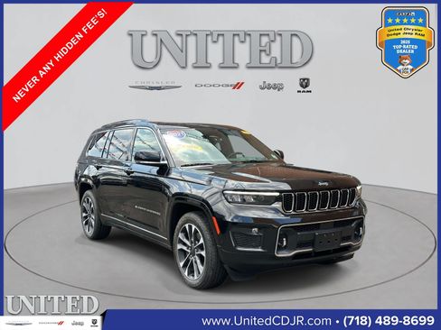 Used 2021 Jeep Grand Cherokee L Overland w/ Luxury Tech Group IV AWD/4WD image 1