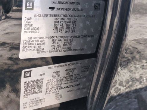 Certified 2021 Chevrolet Silverado 1500 LT Trail Boss w/ Convenience Package II image 35