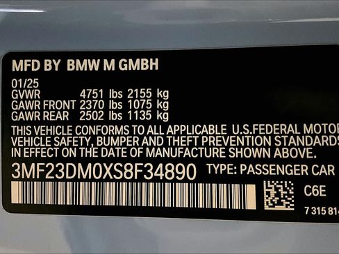 Used 2025 BMW M2 w/ Lighting Package RWD image 32