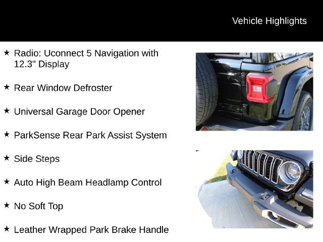 New 2026 Jeep Wrangler Unlimited Sahara AWD/4WD image 6