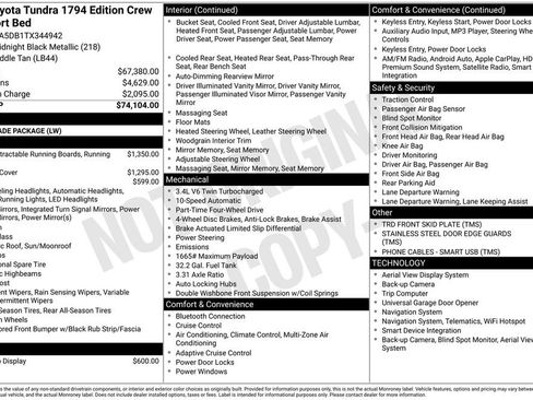 Used 2026 Toyota Tundra 1794 Edition image 16