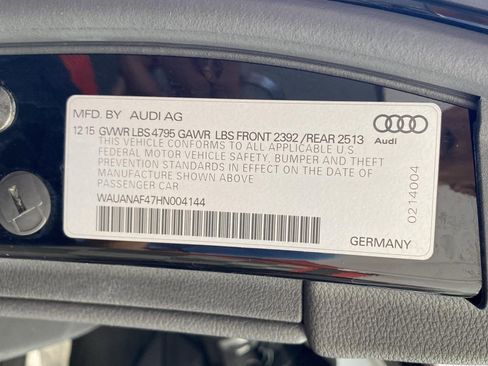 Used 2017 Audi A4 2.0T Premium w/ Audi MMI Navigation Plus AWD/4WD image 32