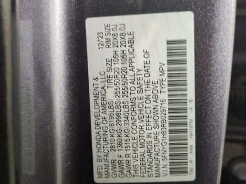 Certified 2024 Honda Pilot Elite image 33