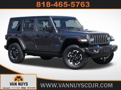 Used 2025 Jeep Wrangler Unlimited Rubicon 4xe w/ Safety Group AWD/4WD image 1