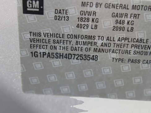 Used 2013 Chevrolet Cruze LS FWD image 10