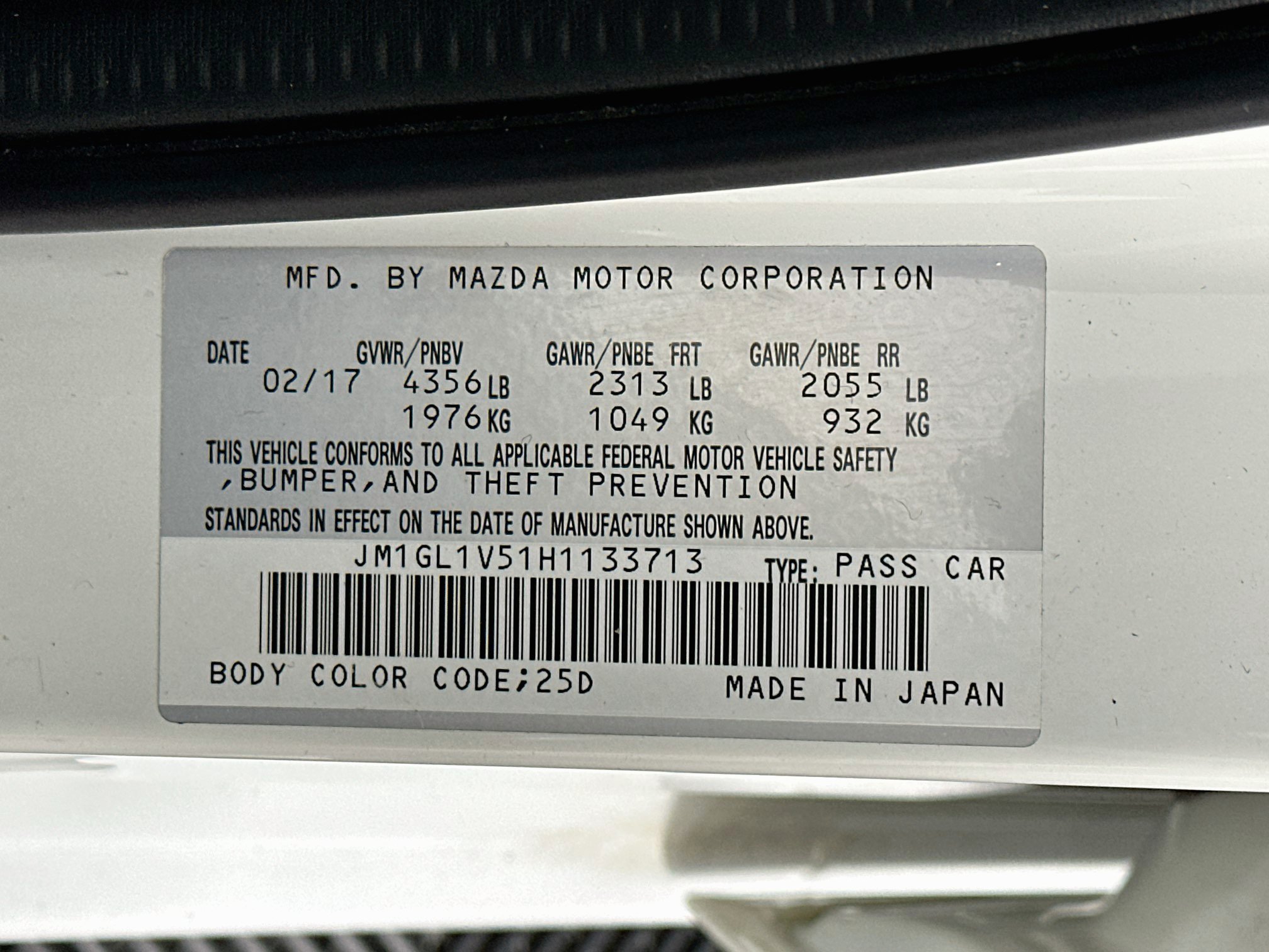 Used 2017 MAZDA MAZDA6 Touring w/ Touring Premium Package FWD image 12
