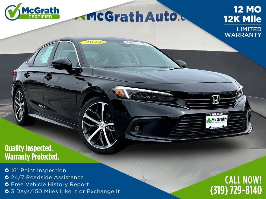 Used 2022 Honda Civic Touring image 1