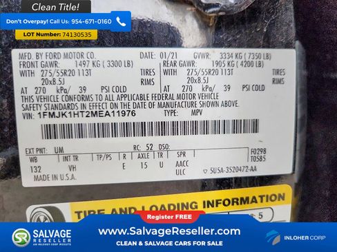 Used 2021 Ford Expedition Max XLT image 16