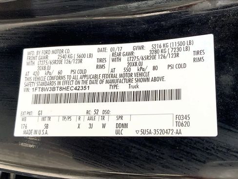 Used 2017 Ford F350 Lariat w/ Lariat Ultimate Package image 36