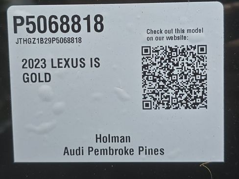 Used 2023 Lexus IS 350 F Sport RWD image 30