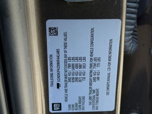Used 2021 Chevrolet Tahoe Z71 AWD/4WD image 26