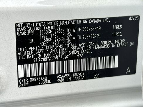 Used 2025 Toyota RAV4 XLE Premium w/ Weather Package image 15