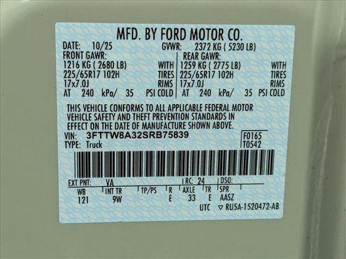 New 2025 Ford Maverick XL image 17