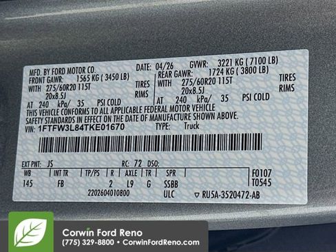 New 2026 Ford F150 XLT AWD/4WD image 34