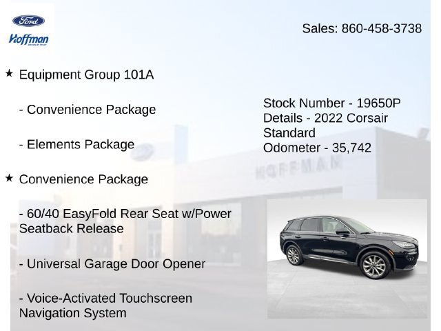 Certified 2022 Lincoln Corsair AWD w/ Premium Package image 5