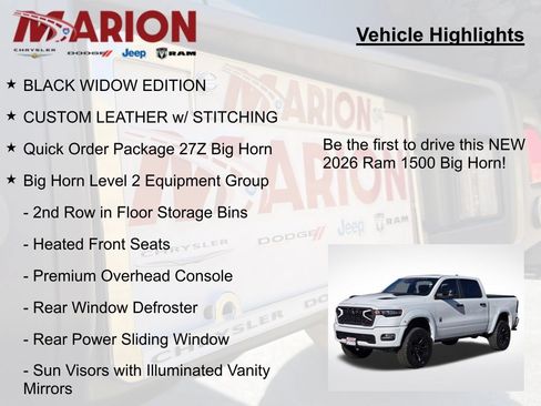 New 2026 RAM 1500 Big Horn AWD/4WD image 5