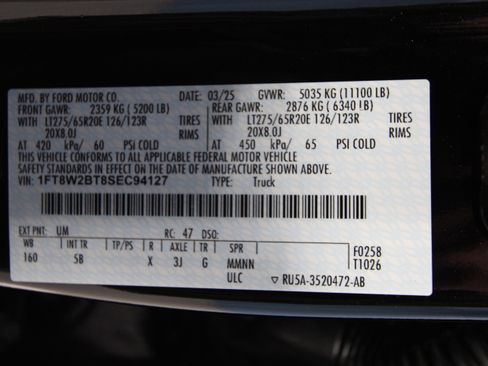 New 2025 Ford F250 Lariat w/ Lariat Ultimate Package image 43