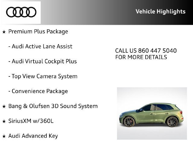 Certified 2023 Audi SQ5 Premium Plus w/ Premium Plus Package AWD/4WD image 39