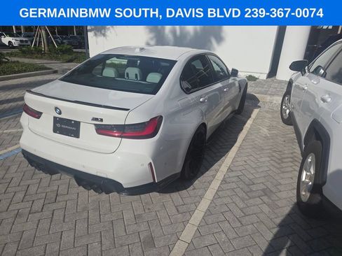 Used 2024 BMW M3 Competition w/ Parking Assistance Package RWD image 12