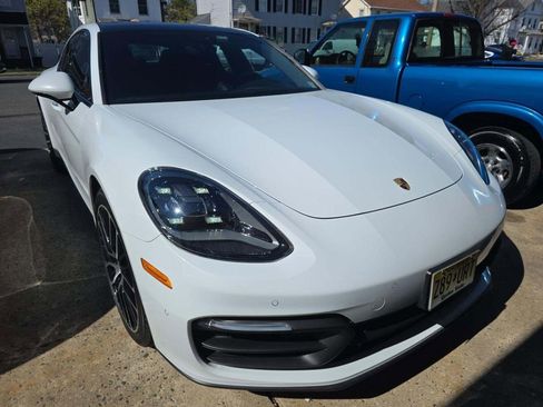 Used 2021 Porsche Panamera 4 AWD/4WD image 1