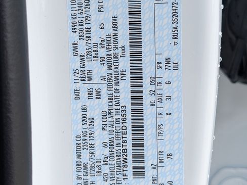 New 2026 Ford F250 Platinum w/ Tremor Off-Road Package image 27