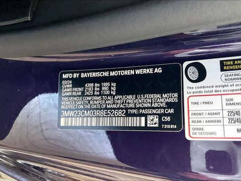 Used 2024 BMW 230i Coupe w/ M Sport Package RWD image 33