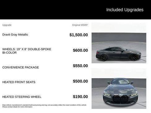 Used 2022 BMW 430i xDrive Coupe w/ Convenience Package AWD/4WD image 9