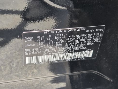 Used 2024 Subaru Ascent Touring AWD/4WD image 36