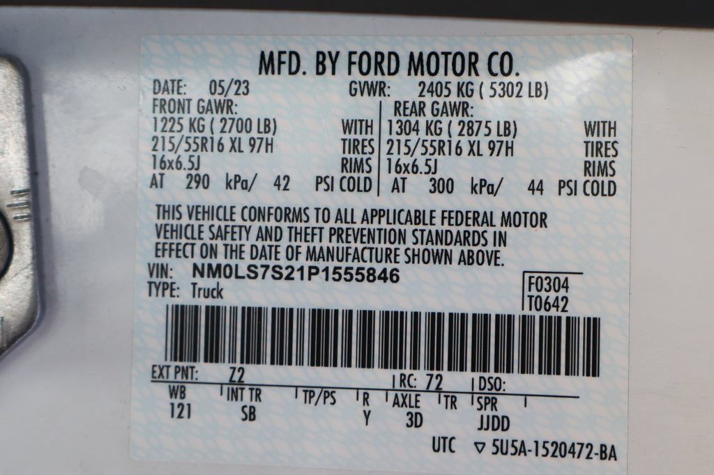 Used 2023 Ford Transit Connect XL w/ Trailer Tow Package FWD image 50