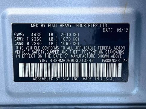 Used 2013 Subaru Legacy 2.5i Limited image 28