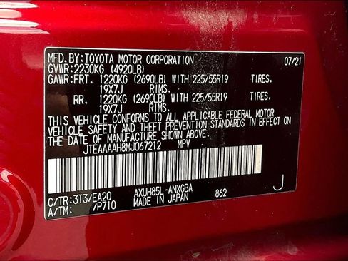 Used 2021 Toyota Venza XLE w/ Softex Package AWD/4WD image 19