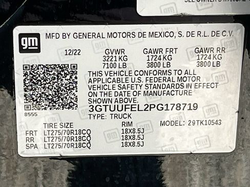 Used 2023 GMC Sierra 1500 AT4X AWD/4WD image 34