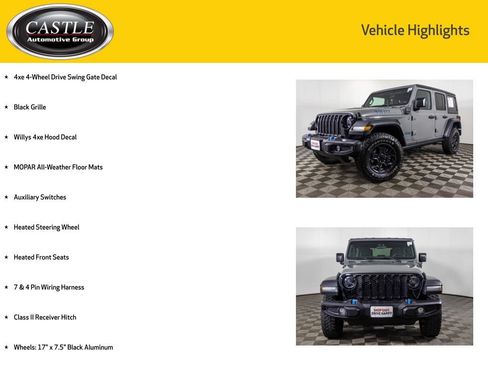 Used 2023 Jeep Wrangler Unlimited w/ Cold Weather Group AWD/4WD image 12