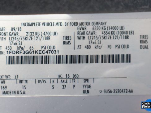 Used 2019 Ford F350 XL w/ Power Equipment Group RWD image 41