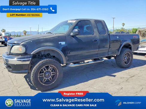 Used 2002 Ford F150 4x4 SuperCab image 1